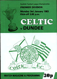 Celtic programme 1982-83