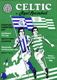 Celtic European programme 1982-83