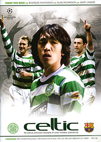Celtic European programme 2007-08