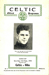 A special 12 page programme dedicated to the memory of John Thomson