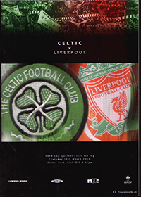 Celtic European programme 2002-03
