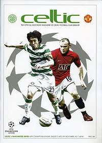 Celtic European programme 2008-09