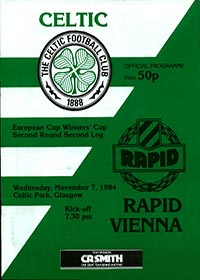 Celtic European Programme 1984-85