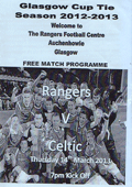 Match programme