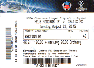 Match Ticket