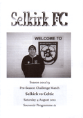 Match programme