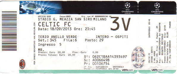 Match Ticket