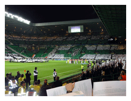 Celtic Fans Tifo