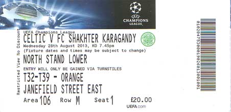 Match ticket