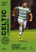 Celtic 2 Hearts 0, SPFL, 21/12/2013