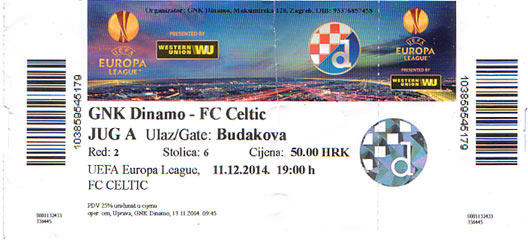 Match Ticket