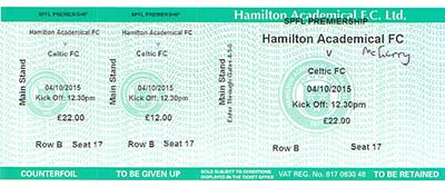 Match Ticket
