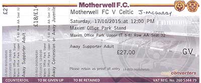 Match Ticket