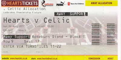 match ticket