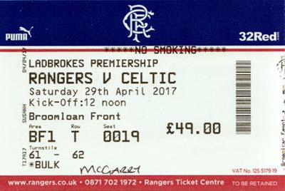 match ticket