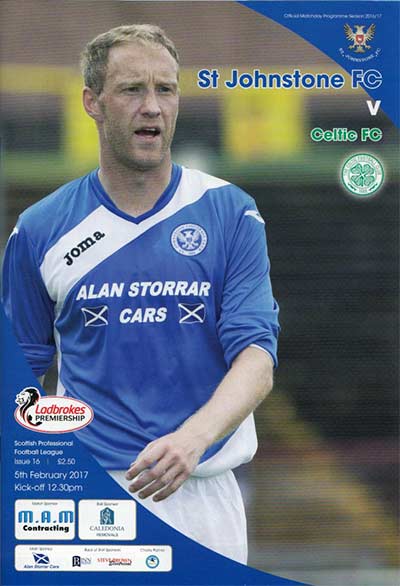 St Johnstone 20/08/2016