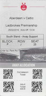 match ticket