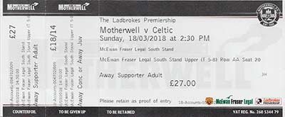 Match ticket