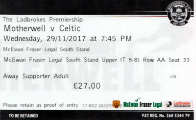 Match ticket