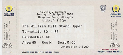 Match ticket