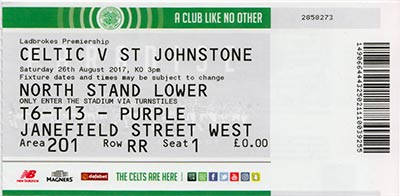 Match ticket