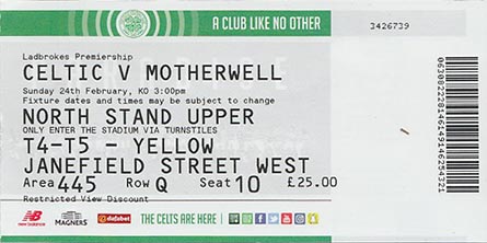 match ticket