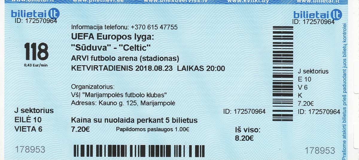 match ticket