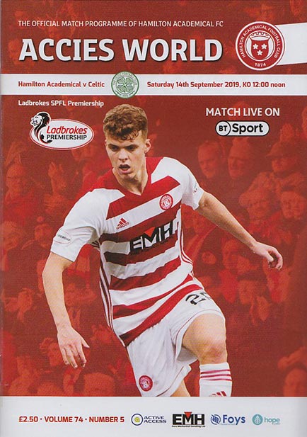 Match programme