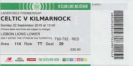 Match ticket