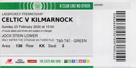 Match ticket