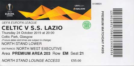 Match ticket