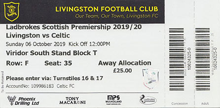 Match ticket