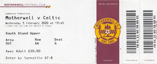 Match ticket