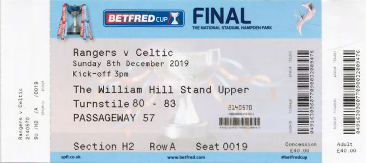 match ticket