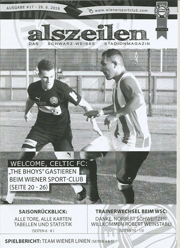 Match programme