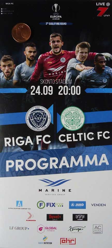 Match programme