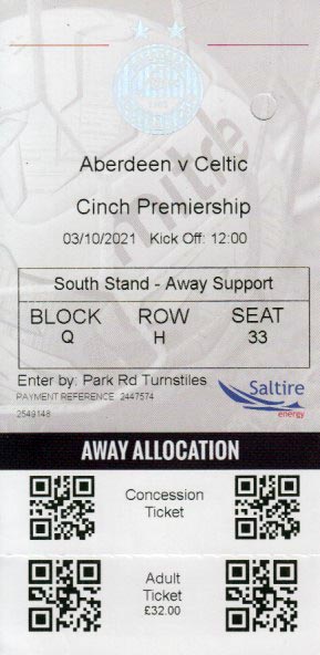 Match Ticket