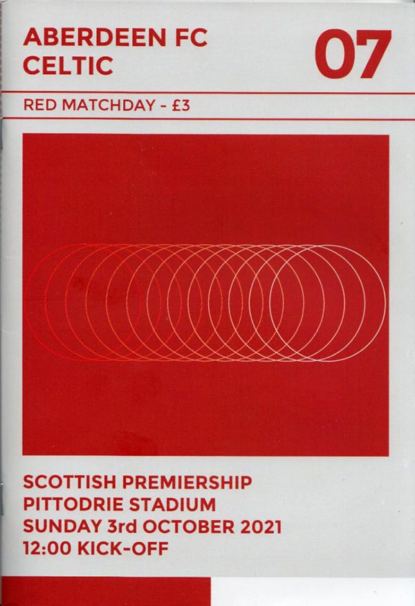 Match programme