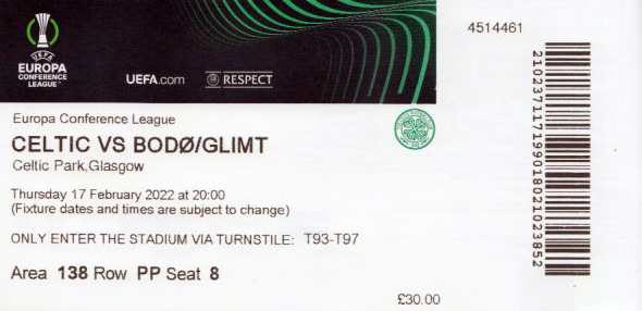 Match Ticket