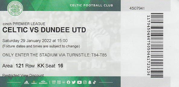 Match Ticket