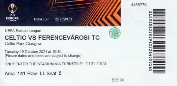 Match Ticket