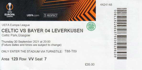 Match Ticket