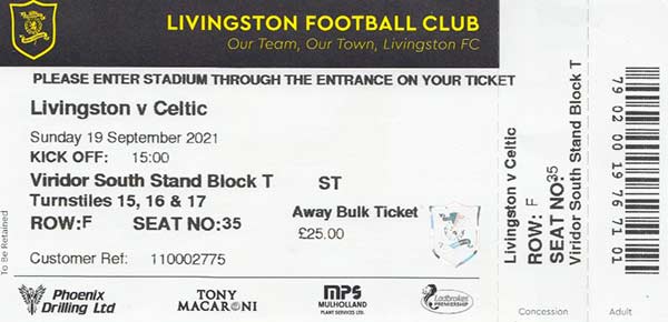 Match Ticket