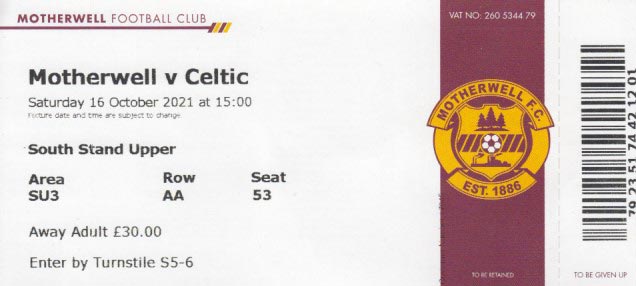 Match Ticket