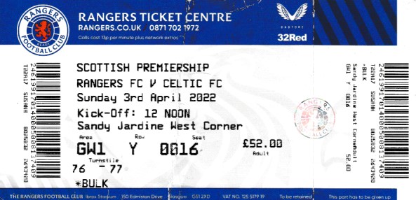 Match Ticket