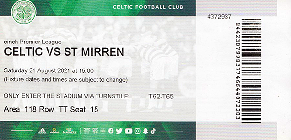 Match Ticket