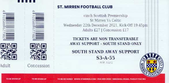 Match Ticket