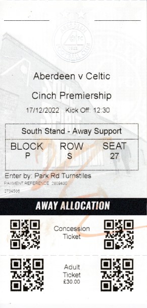 Match Ticket