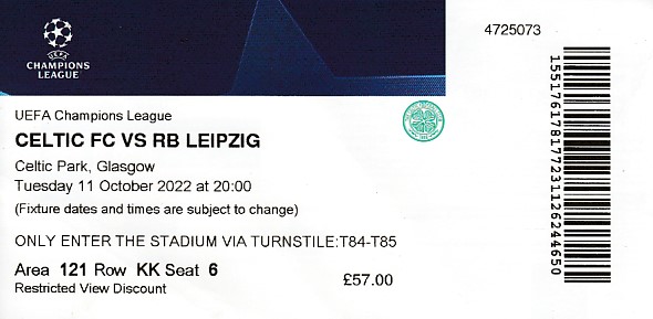 Match Ticket