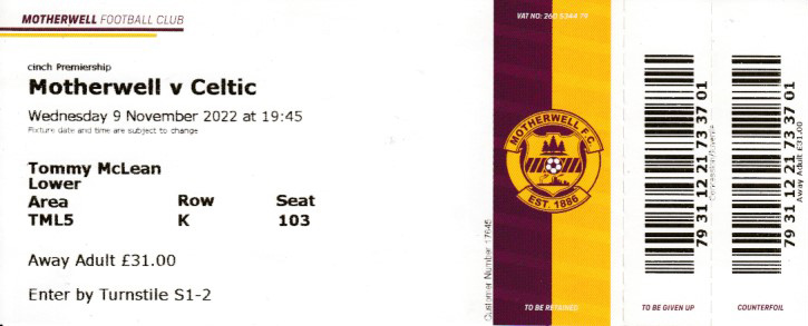 Match Ticket